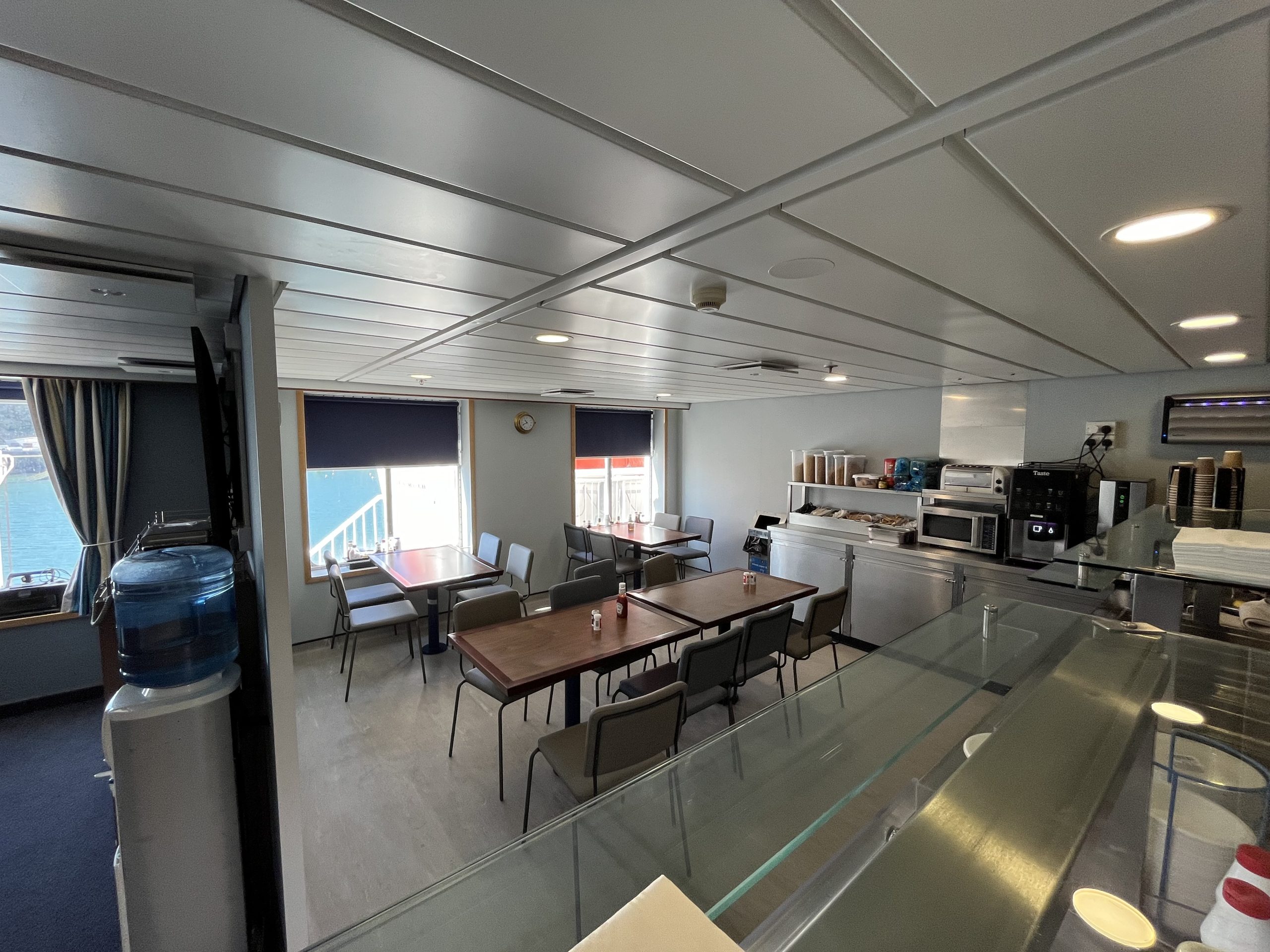 completed cruise interior